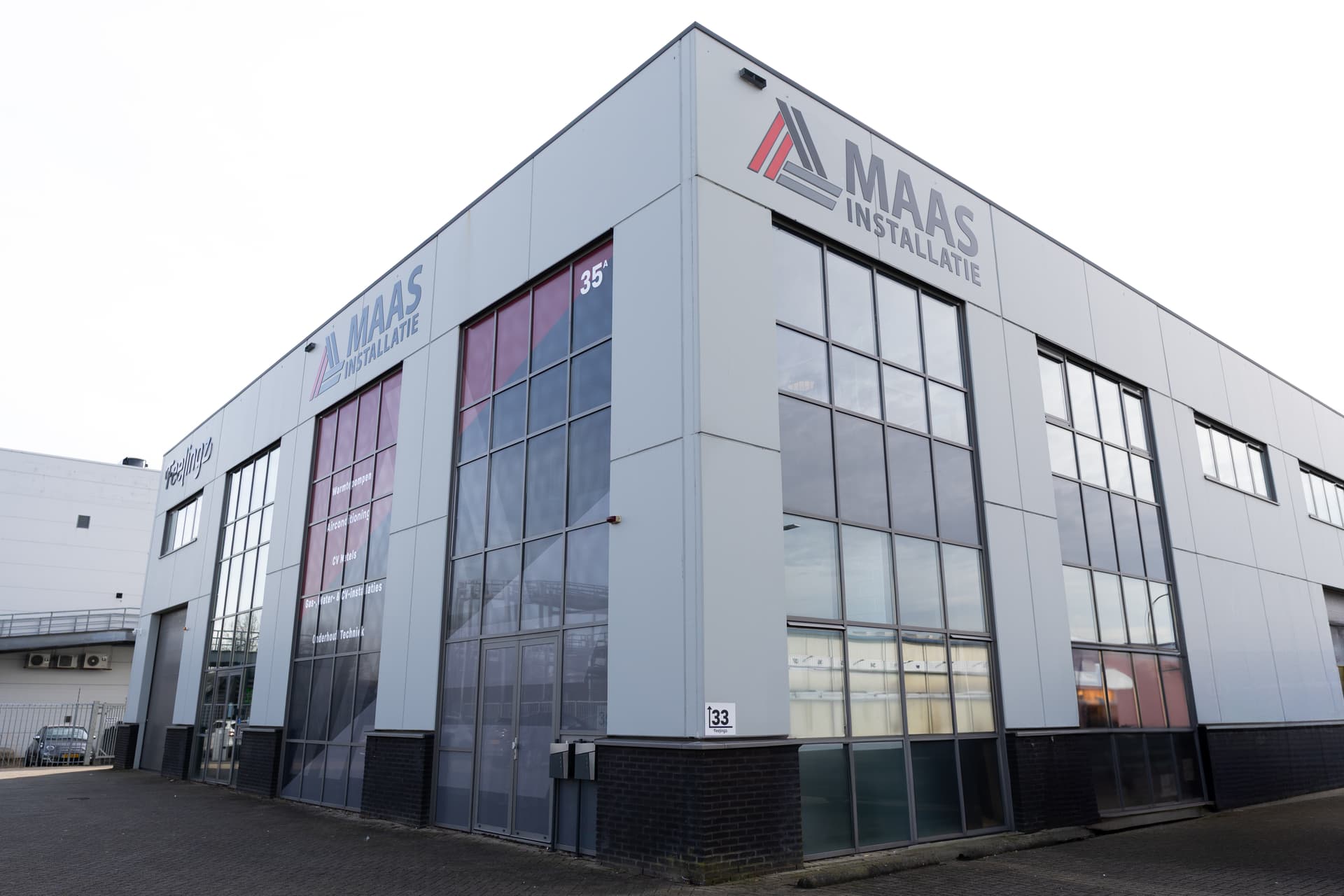 Maas installatie team photo