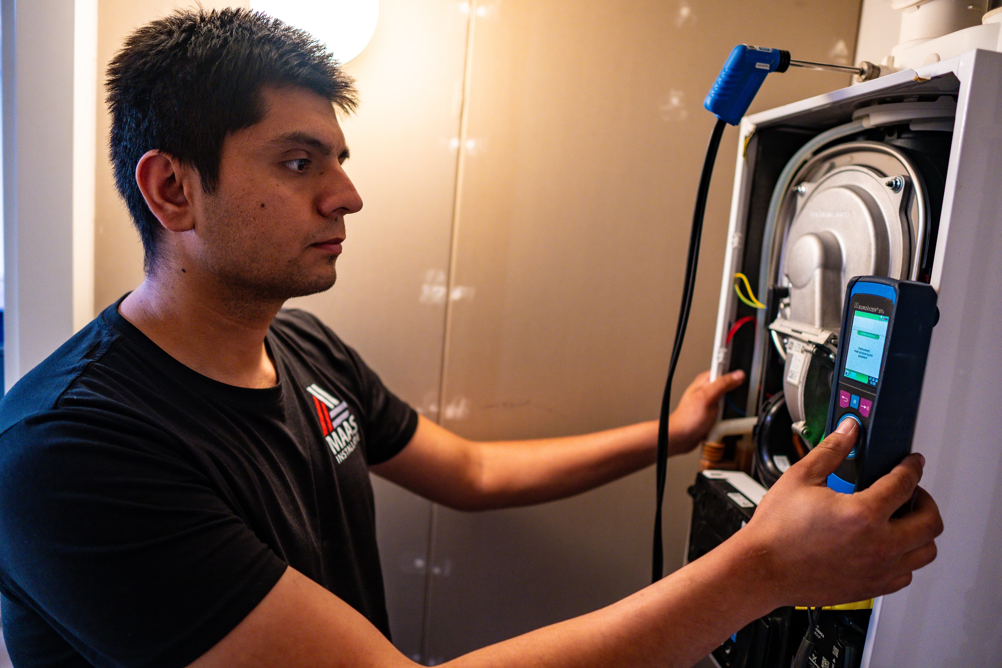 CV-ketel onderhoud en preventief service door ervaren monteurs van Maas Installatie in Den Haag